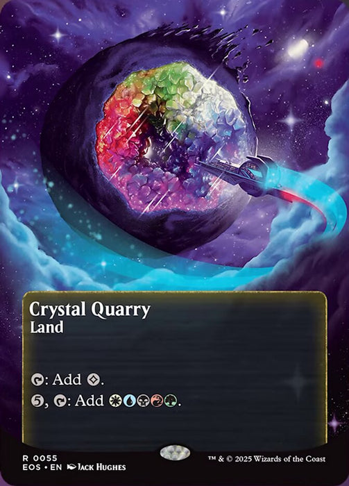Crystal Quarry - Borderless - Full Art - Inverted (Foil)