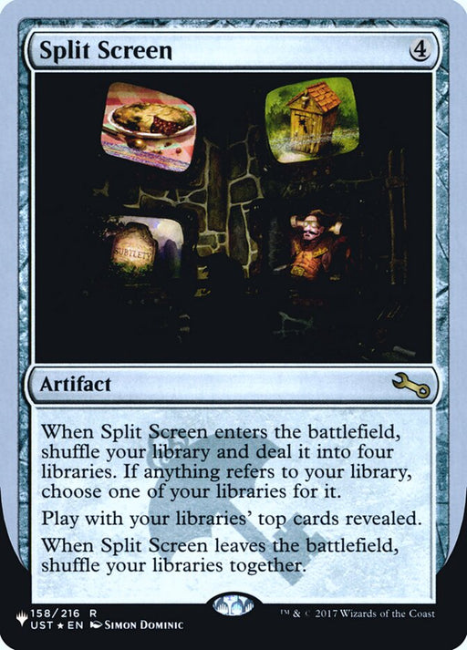 Split Screen (Foil)