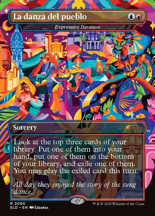La danza del pueblo - Expressive Iteration - Borderless - Full Art - Inverted (Foil)
