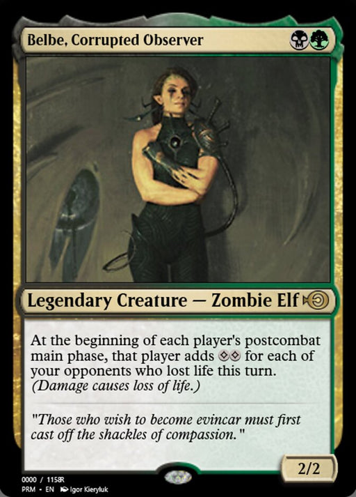 Belbe, Corrupted Observer - Legendary (Foil)