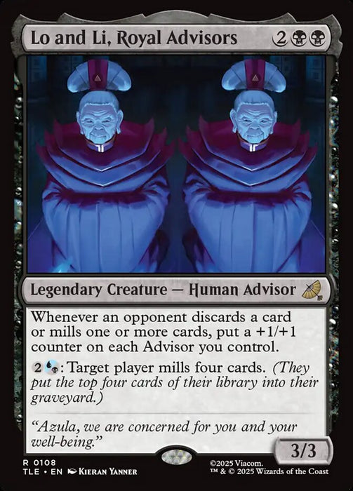 Lo and Li, Royal Advisors - Legendary (Foil)