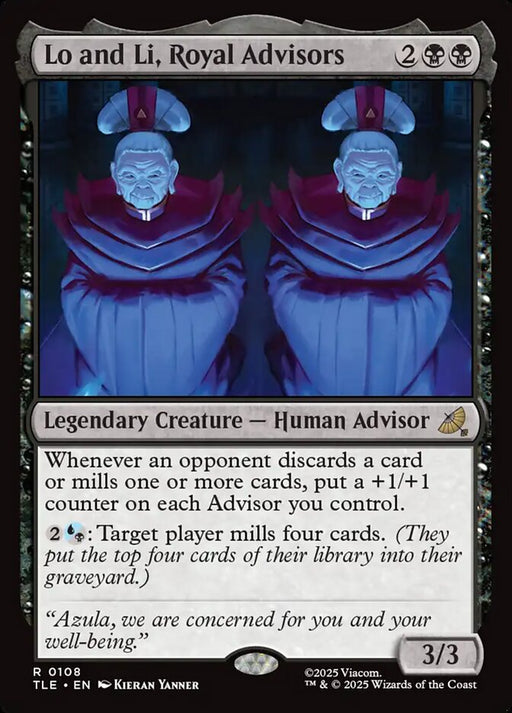 Lo and Li, Royal Advisors - Legendary (Foil)