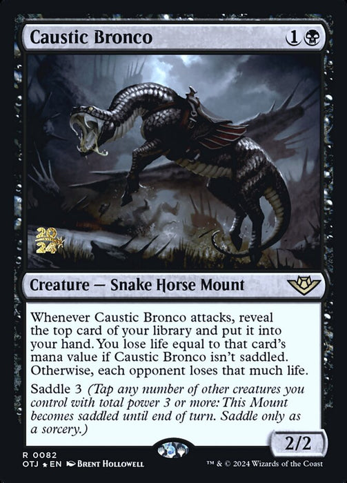 Caustic Bronco (Foil)