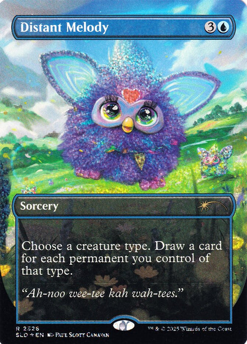 Distant Melody - Borderless - Full Art - Inverted (Foil)
