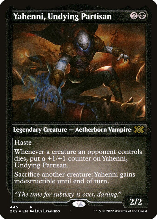 Yahenni, Undying Partisan - Etched - Inverted - Legendary - Etched (Foil)
