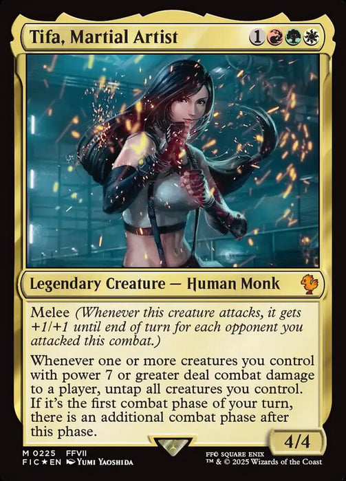 Tifa, Martial Artist - Legendary - Surge Foil (Foil)
