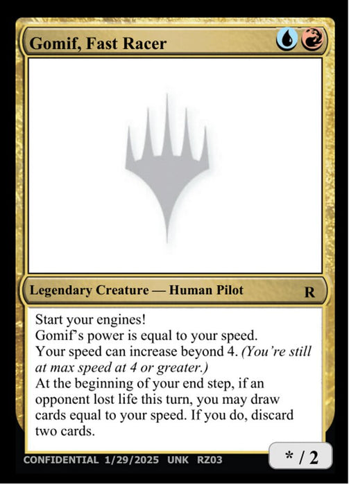 Gomif, Fast Racer