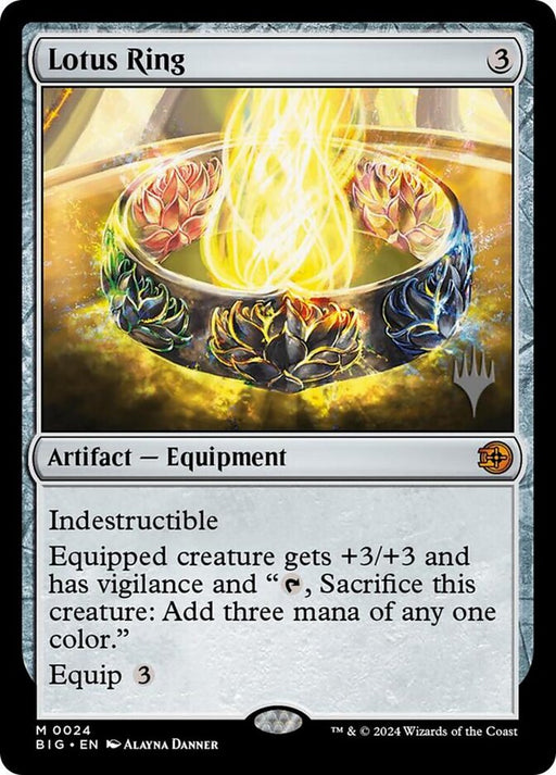 Lotus Ring (Foil)