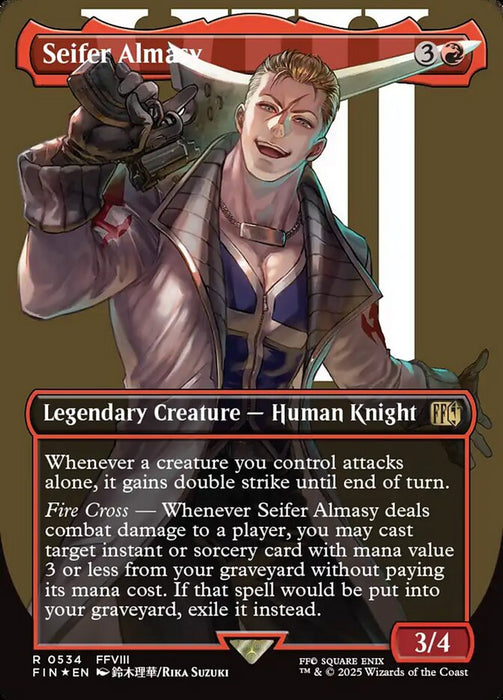 Seifer Almasy - Borderless - Full Art - Legendary - Inverted (Foil)