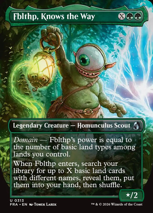 Fblthp, Knows the Way - Borderless