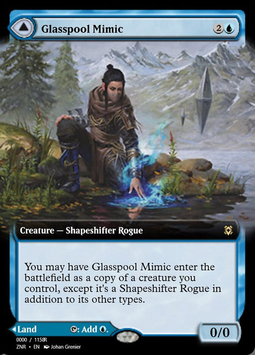 Glasspool Mimic // Glasspool Shore (Foil)