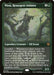 Nissa, Resurgent Animist - Etched - Inverted - Legendary - Etched (Foil)