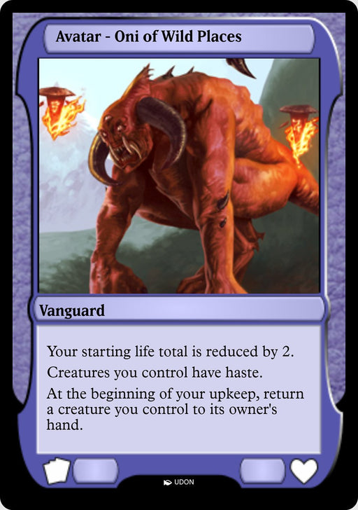 Oni of Wild Places Avatar (Foil)