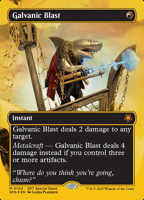 Galvanic Blast - Borderless (Foil)