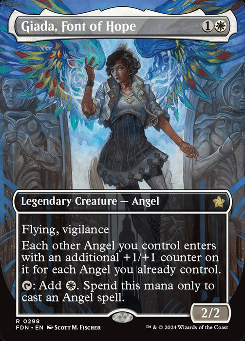 Giada, Font of Hope - Borderless - Legendary - Inverted (Foil)