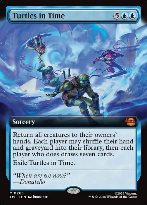 Turtles in Time - Extended Art