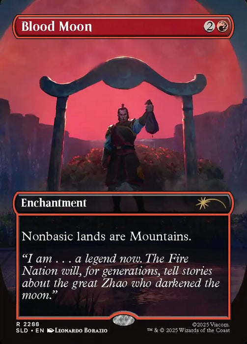 Blood Moon - Borderless - Full Art - Inverted