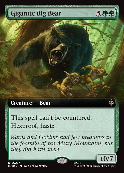 Gigantic Big Bear - Extended Art