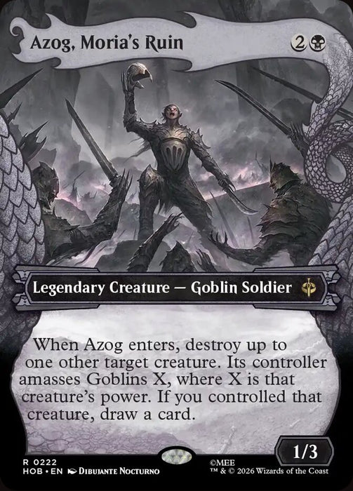 Azog, Moria's Ruin - Borderless - Showcase