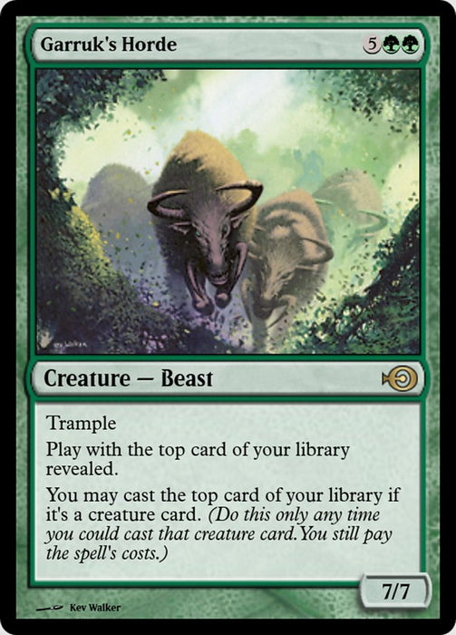 Garruk's Horde (Foil)