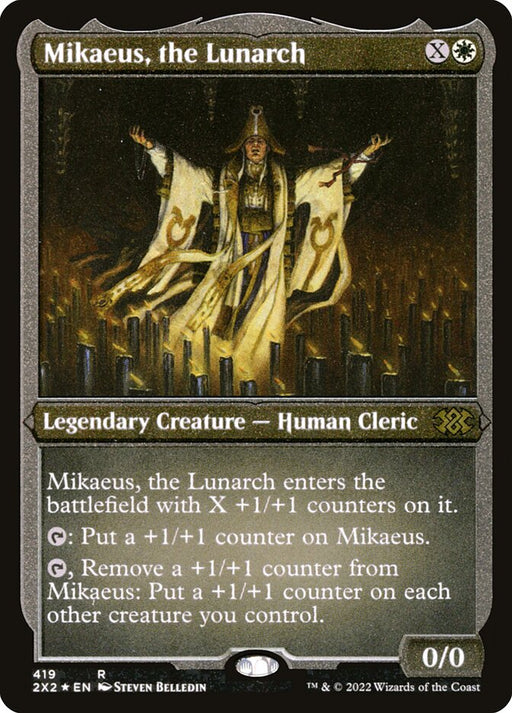 Mikaeus, the Lunarch - Etched - Inverted - Legendary - Etched (Foil)