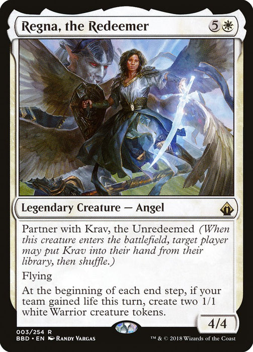 Regna, the Redeemer - Legendary