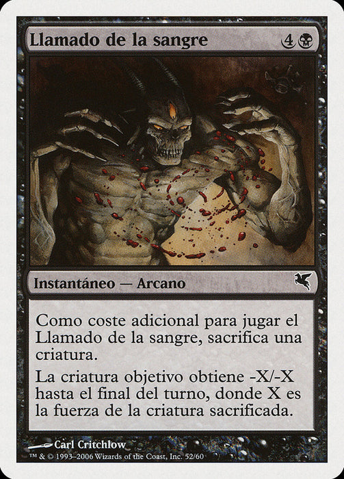 Llamado de la sangre - Call for Blood