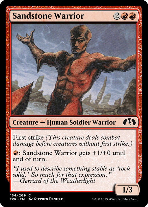 Sandstone Warrior (Foil)