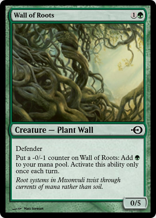 Wall of Roots (Foil)