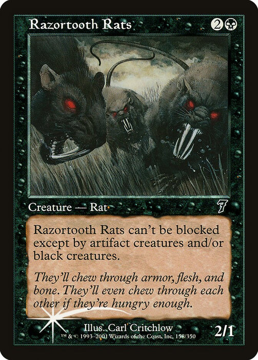 Razortooth Rats (Foil)