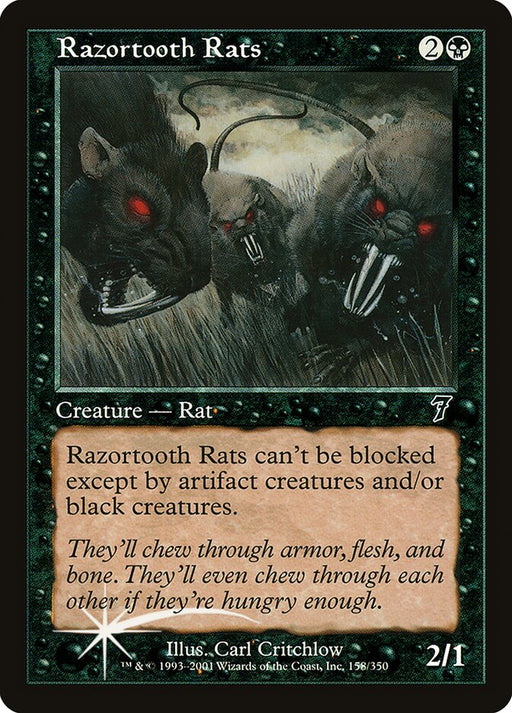 Razortooth Rats (Foil)