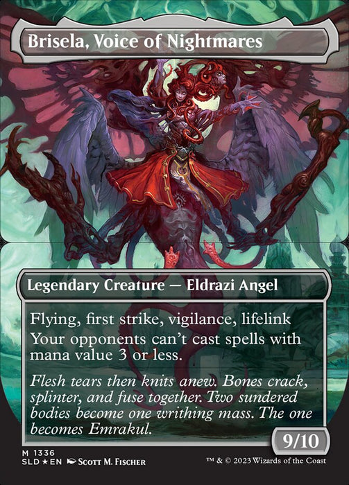 Brisela, Voice of Nightmares - Borderless - Full Art - Inverted - Legendary (Foil)