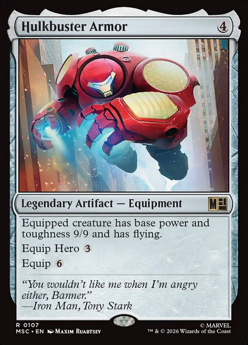 Hulkbuster Armor - Legendary - Surge Foil