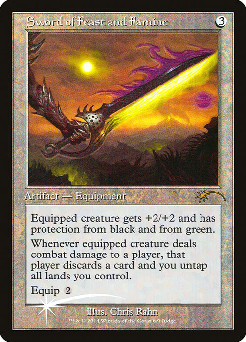 Sword of Feast and Famine - Retro Frame (Foil)