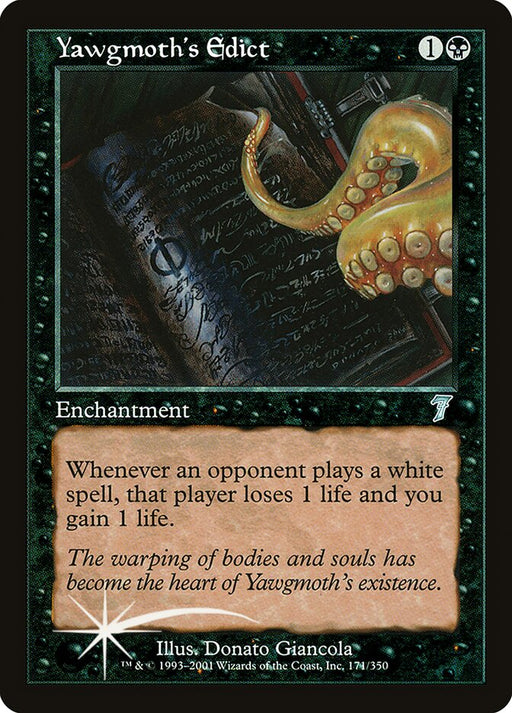 Yawgmoth's Edict (Foil)
