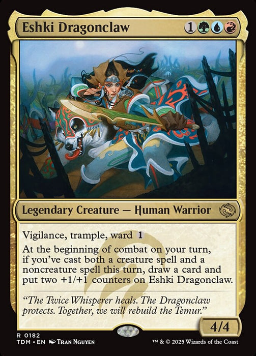 Eshki Dragonclaw - Legendary (Foil)