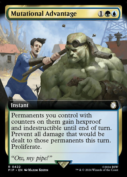 Mutational Advantage - Extended Art (Foil)