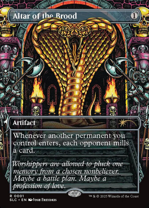Altar of the Brood - Borderless - Full Art - Inverted (Foil)
