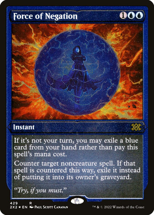 Force of Negation - Etched - Inverted - Etched (Foil)