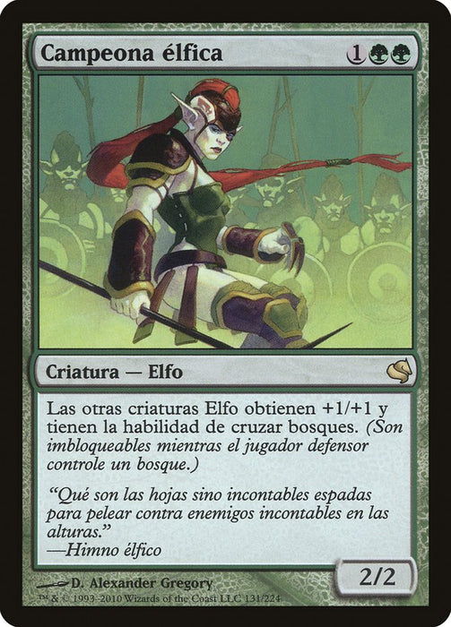 Campeona élfica - Elvish Champion