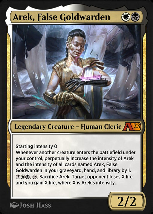 Arek, False Goldwarden - Legendary