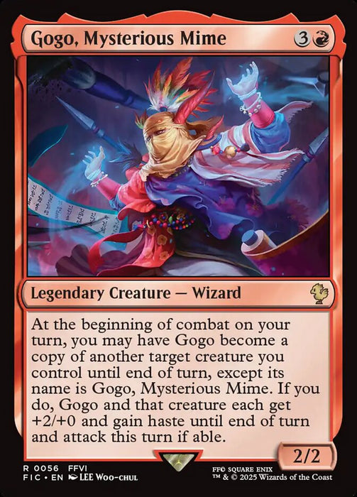 Gogo, Mysterious Mime - Legendary - Surge Foil
