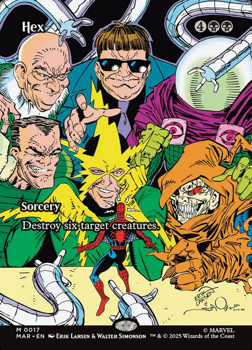 Hex - Borderless - Full Art - Inverted (Foil)