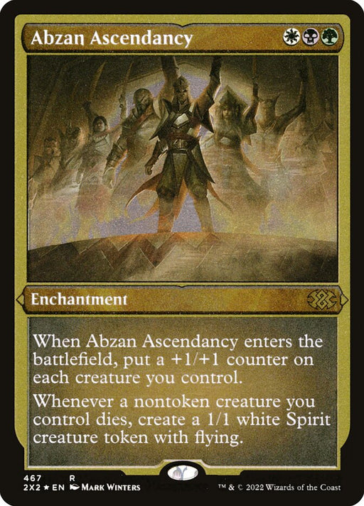 Abzan Ascendancy - Etched - Inverted - Etched (Foil)
