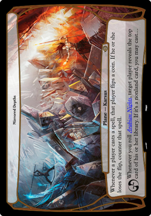 Mirrored Depths (Foil)