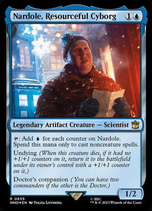 Nardole, Resourceful Cyborg - Legendary - Surge Foil (Foil)
