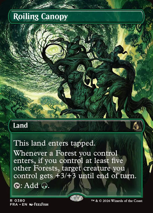 Roiling Canopy - Borderless
