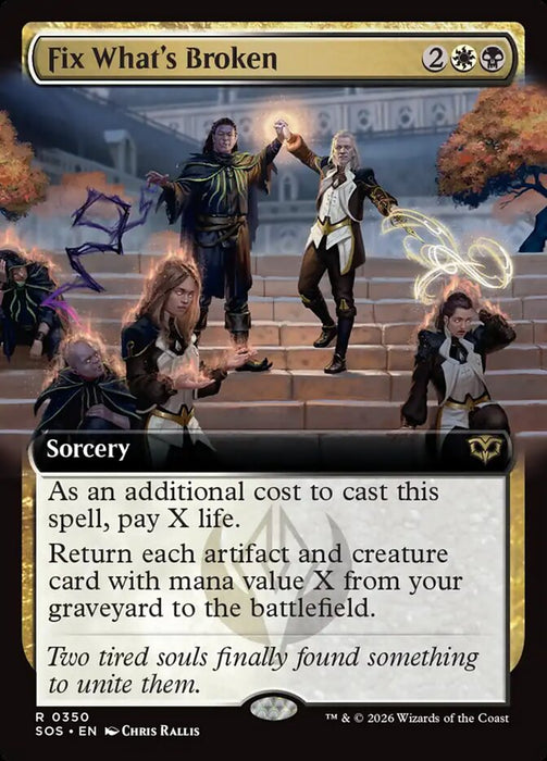 Fix What's Broken - Extended Art