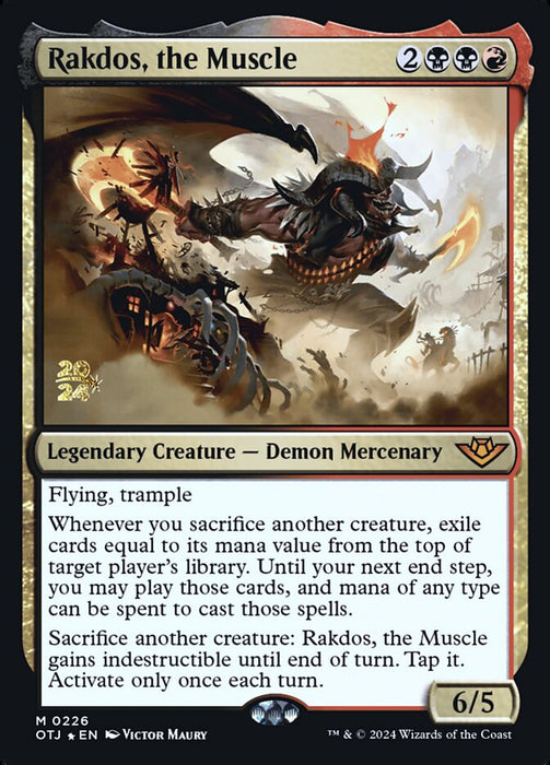 Rakdos, the Muscle - Legendary (Foil)