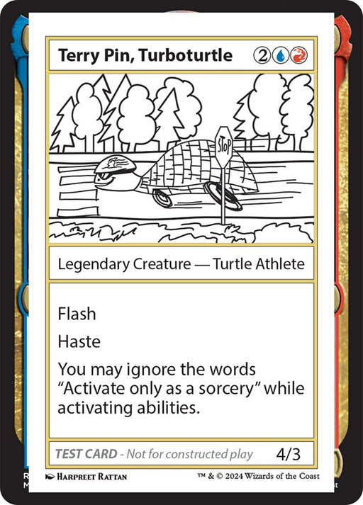 Terry Pin, Turboturtle - Legendary